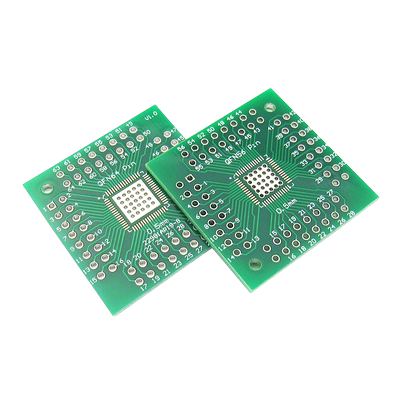 WGSD 转接板 QFN56 QFN64 QFN  0.5mm 引脚间距 转直插PCB 转换板