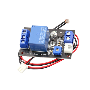 光敏电阻继电器 传感器 控制模块24V 光控开关 无光感应模块