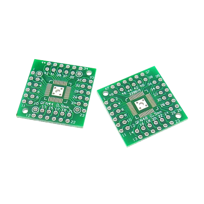 WGSD QFN48转DIP48 QFN44 0.5mm QFP48 QFP44 PQFP 转接板（2个）