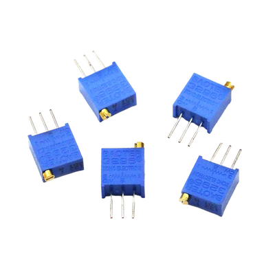 WGSD 多圈精密可调电阻 3296W电位器 1K欧-102 (5个)