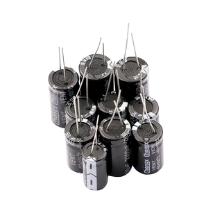 直插铝电解电容器元件高频大全35/25/50v/10uF47/100/470/2200uF