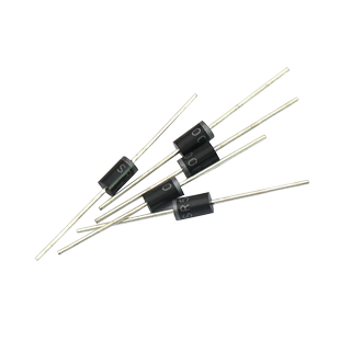 WGSD 肖特基二极管 SR5100 DO-27 5A/100V 整流二极管  (5个)