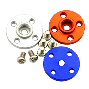 小圆盘25T标准舵机通用金属舵盘 机器人专用标配 MG995 MG996