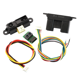 红外测距传感器GP2Y0A21YK0F 10-80cm20-150CM距离智能小车单片机