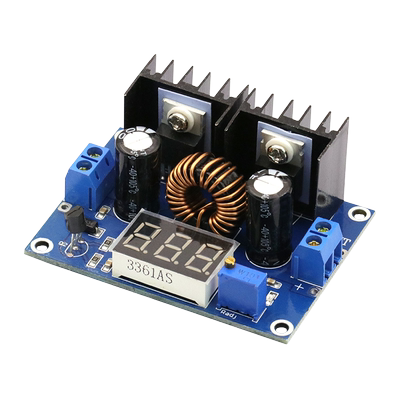 LIVE直流电源 调压降压稳压模块数字直流调压板XL4016 DC数显8A