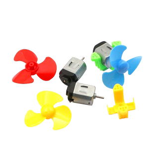 微型130电机电动小马达玩具车迷你手工直流高速小型diy制作风扇叶