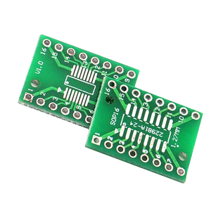 SOP16 SSOP16 TSSOP16 贴片转直插转接板 DIP 0.65/1.27mm 5个)