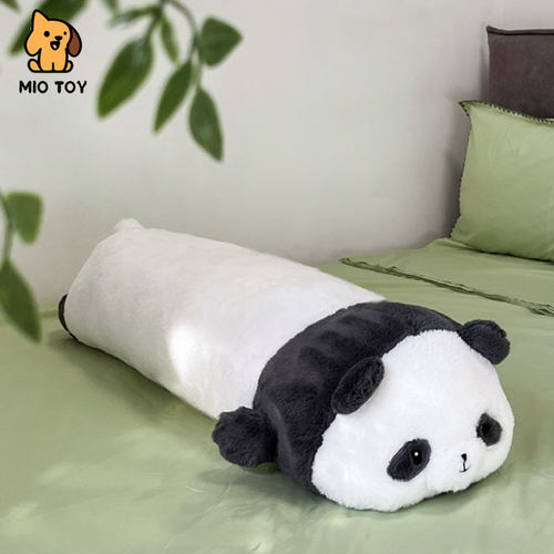 熊猫长条睡觉抱枕女生侧睡专用