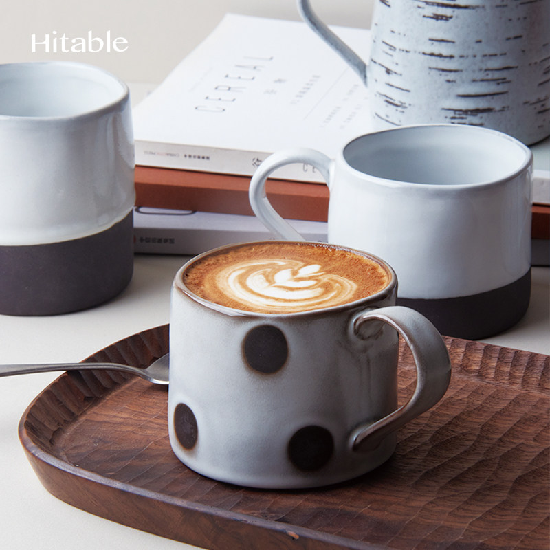 Hitable涂鸦咖啡杯陶瓷马克杯