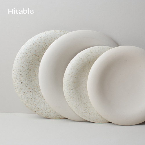 Hitable云上平盘复古哑光浅盘