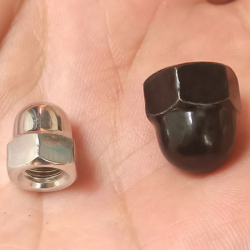 304不锈钢盖型螺丝帽 M3m4m5m6m81012厘 球头盖形螺母DIN1587