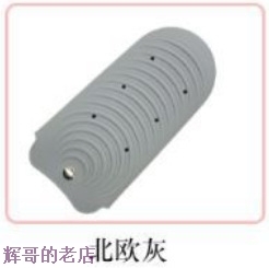 硅胶卷发器收纳袋硅胶直发器隔热套美发棒隔热垫发廊烫发夹板垫
