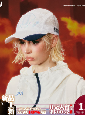 DSMxEVA正版官方联名碇真嗣绫波零明日香鸭舌帽运动轻薄调节帽子