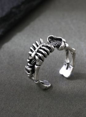 开口戒指欧美男女通用合金万圣款