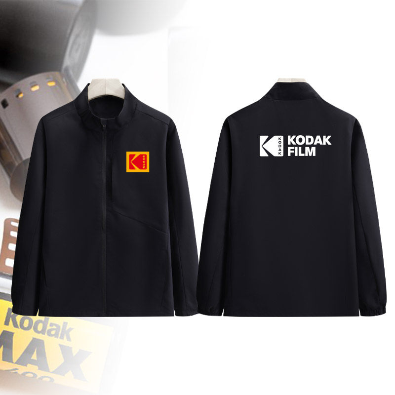 定制Kodak柯达衣服相机摄影师拍照爱好者户外防风外套休闲冲锋衣