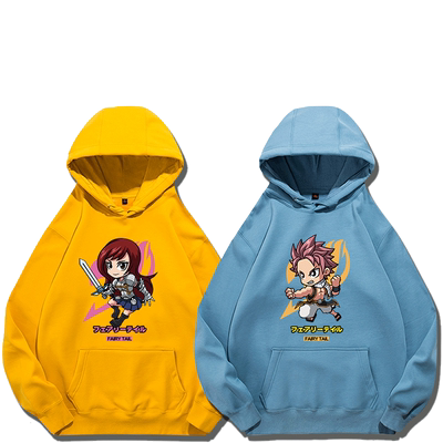 日系妖精的尾巴动漫周边卫衣服男女fairy tail上衣秋冬加绒加厚服