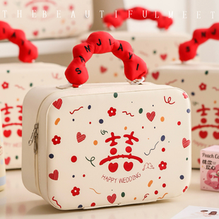结婚伴娘伴手礼盒子手提袋高档实用礼品送姐妹团闺蜜宾客回礼礼袋