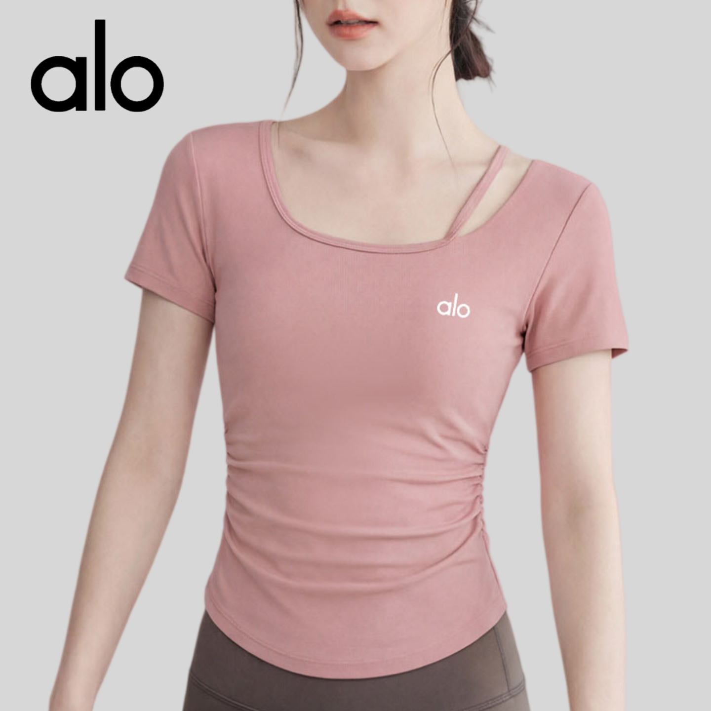 AIo 运动内衣女防震聚拢跑步训练健身文胸带胸垫美背瑜伽背心上衣