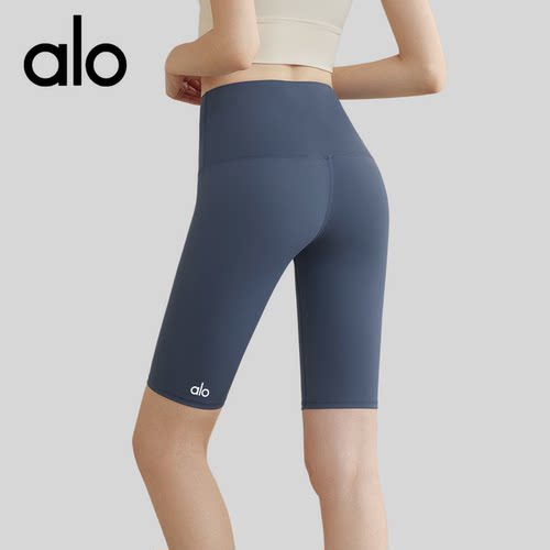 AIo 瑜伽短裤女五分裤紧身健身裤高腰提臀运动跑步训练骑行裤夏季