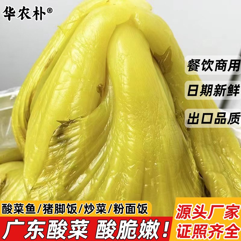 广东酸菜芥菜华农朴酸菜鱼客家潮汕风味商用泡菜咸菜250g免切脆嫩