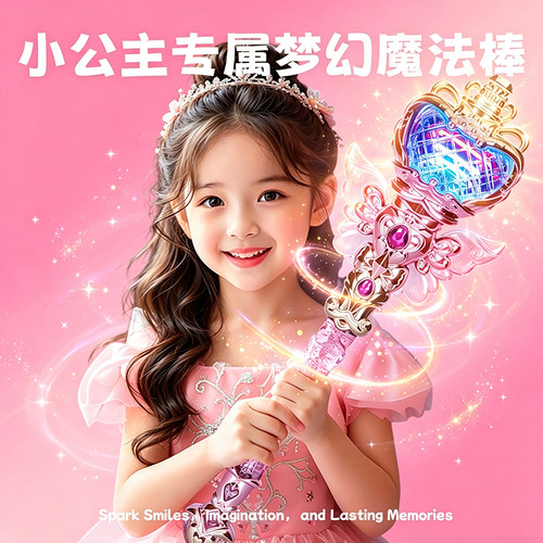 儿童玩具水晶音乐魔法杖仙女棒