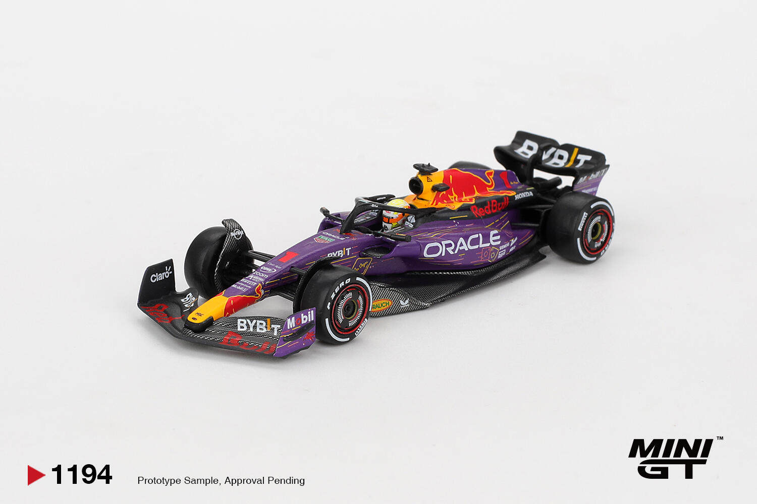 [V的预售]MINIGT 1:64 #1194 维斯塔潘 红牛F1 RB19 合金汽车模型图片