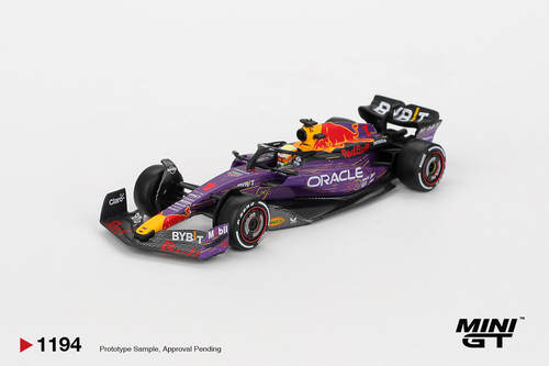 MINIGT 1:64 #1194 维斯塔潘 红牛F1 RB19 合金汽车模型