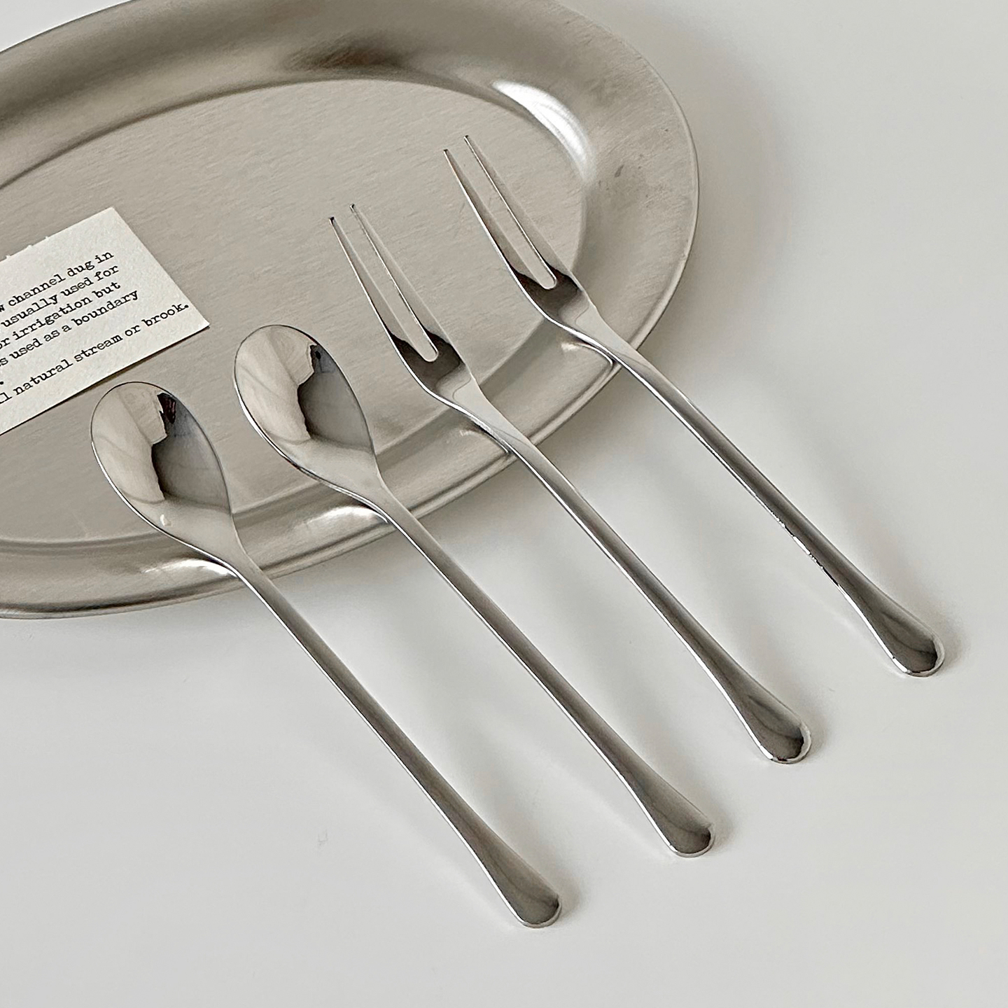 304不锈钢咖啡勺精致小号搅拌勺