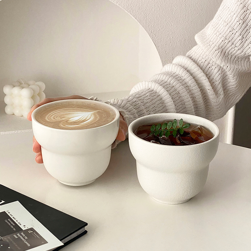 陶瓷手握咖啡杯家用簡約馬克杯