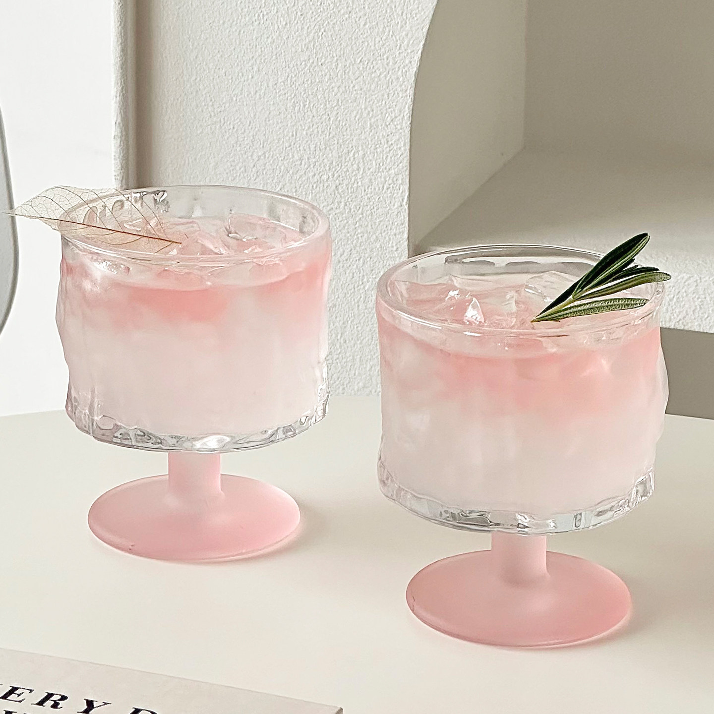 ins高颜值小众设计玻璃杯