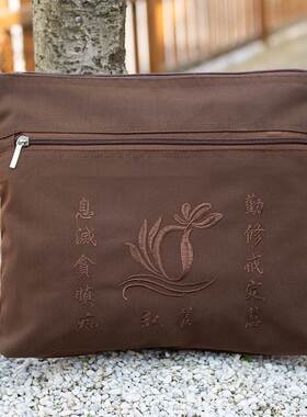新款禅修用品海青袋三衣袋僧包居士包帆布拎包男女海青包僧服海青