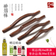 鸡翅木擀筋棒刮痧棍养生按摩擀全身通用经络实木赶筋棒送精油 包邮