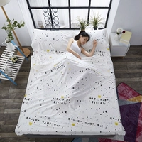 Khách sạn khách sạn đôi nhà chống bẩn bẩn túi ngủ bông cotton du lịch người lớn chăn tấm người di động - Túi ngủ túi ngu