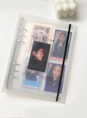A5 Photocard Holder Kpop Binder Polaroid Photocard Holder Bo