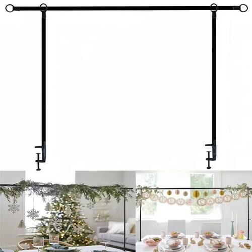 Adjustable Iron Balloon Decorative Arch Pole Bracket, Deskto