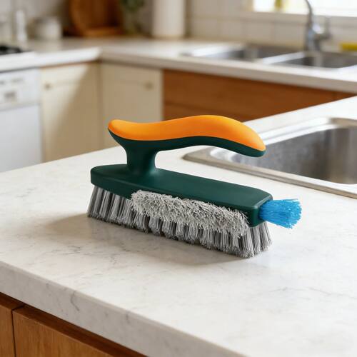 Multi-Surface Deep Gap Cleaning Brush - Flexible Scrubber fo