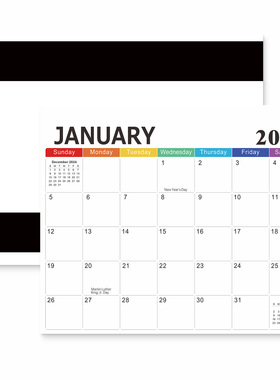 2025 English calendar magnetic refrigerator magnets Calendar