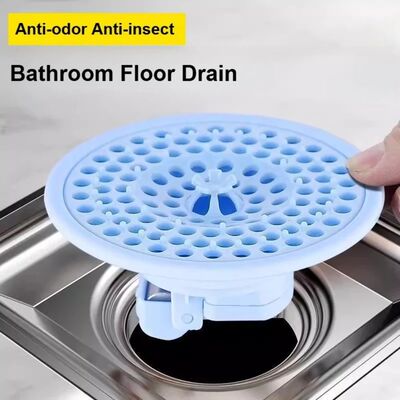Floor Drain Cover Anti Odor Insect Proof Universal Bathroom