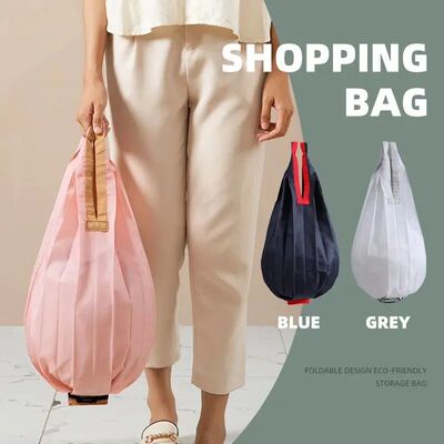 1Pc Folding Eco-friendly Shopping Bag Supermarket Large Capa