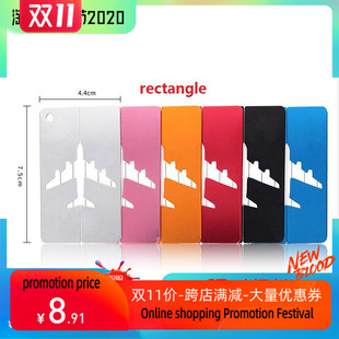 1 Pcs Aluminium Travel Luggage Baggage Tag Suitcase Identity