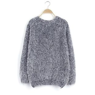 2018 winter turtleneck mohair sweaters women sweater dress