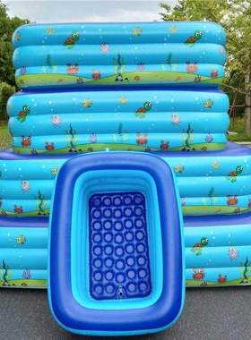 Children's inflatable adult swimming pool pool baby bath