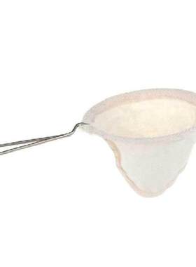 Reusable Coffee Filter Bag Stainless Steel Handle Flannel