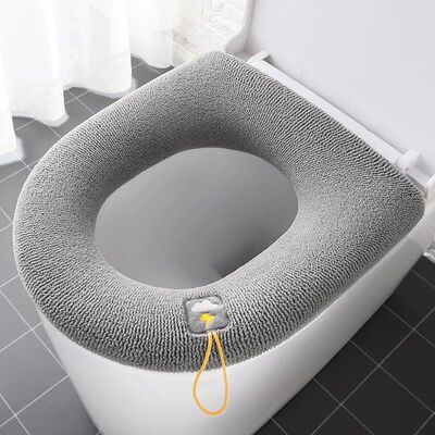 Universal Toilet Seat Cover Pumpkin Pattern Closestool Mat S