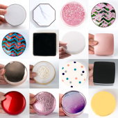 diy气垫盒空盒自制bb粉扑粉底液分装 替换空壳海绵隔离简单护肤品