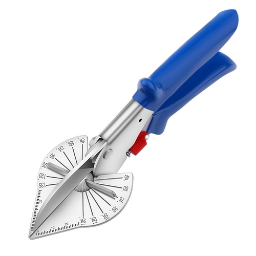 木工线槽条剪刀45度度剪多功能扣剪钳封边神器角90电工条折边卡子