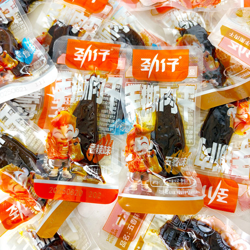 劲仔手撕肉干独立小包装
