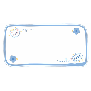 书桌垫硅胶桌布课桌桌面保护垫子写字台儿童桌垫书桌学生学习专用