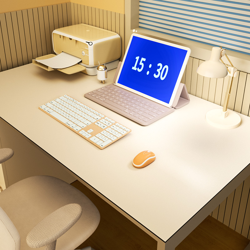 纯色硅胶桌面垫高档防滑商务