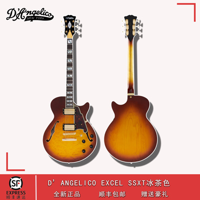 DANGELICO半空心爵士电吉他美国